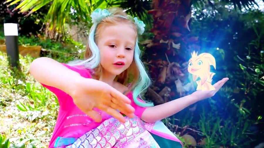 ماجراهای ناستیا و بابایی - قسمت 147 - بازی ناستیا با ماهی طلایی جادویی